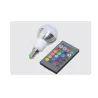E27Bombilla mágica LED RGB - 16 colores cambiantes - con mando a distancia IR - E27 - 5W - 7W