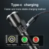 XHP199 / XHP50.2 - kraftfull LED-ficklampa - USB - vattentät - zoombar