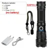 LinternasXHP199 / XHP50.2 - potente linterna LED - USB - resistente al agua - con zoom