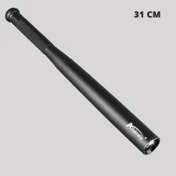 LED-lommelykt - baseballballtre - supersterkt - vanntett - aluminiumslegering - selvforsvar