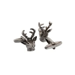 Deer head shaped cufflinksCufflinks