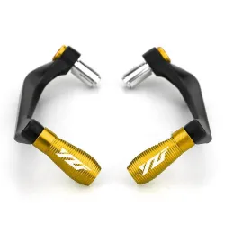 Motorradhebelschutz - Fallschutz - 7/8" 22mm - Aluminium - für Yamaha YZF R3 R25 R6 R1 2013-2019
