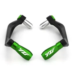 Motorradhebelschutz - Fallschutz - 7/8" 22mm - Aluminium - für Yamaha YZF R3 R25 R6 R1 2013-2019