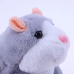 Animales de pelucheHámster parlante - peluche - se mueve - repite lo que dices