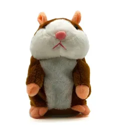 Puhuva hamsteri - pehmolelu - liikkuu - toistaa mitä sanot