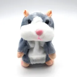 Puhuva hamsteri - pehmolelu - liikkuu - toistaa mitä sanot
