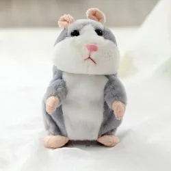 Puhuva hamsteri - pehmolelu - liikkuu - toistaa mitä sanot