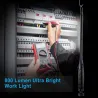LED zaklamp - werklamp - COB - USB - dimmend - met magneet - waterdichtZaklampen
