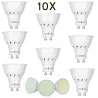 Żarówki punktowe LED GU10 - 110V 220V 24V - 4W - 6W - 8W - 10 sztukGU 10
