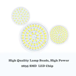 Ampoules spot LED GU10 - 110V 220V 24V - 4W - 6W - 8W - 10 pièces