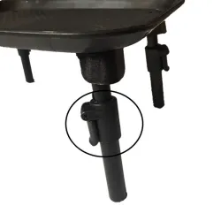 Outdoor & CampingMesa de cebos de pesca - mesa de camping - patas extensibles