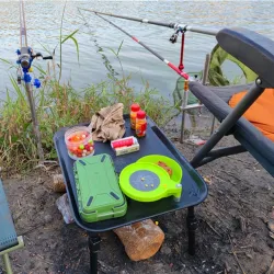 Fiskeagnbord - campingbord - uttrekkbare ben