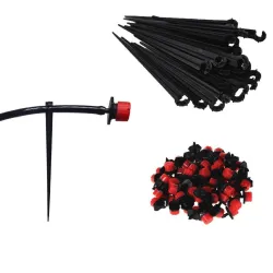 Micro druppelirrigatie kit - planten / tuin bewateringssysteem - 5m - 15m - 25mSproeiers