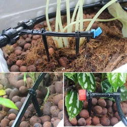 Micro druppelirrigatie kit - planten / tuin bewateringssysteem - 5m - 15m - 25mSproeiers