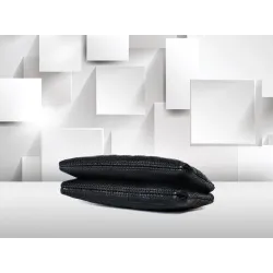 Luksuriøs skulderveske - stor kapasitet - sett med lommebok