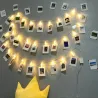LED string - garland with clips - pictures hanger - battery operatedLED strips
