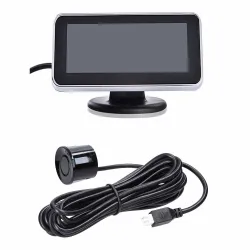 Parkeringssensor - radar - omvendt autoparkering - LCD-skærmdisplay - LED