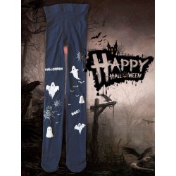 Halloween-tights - små jäklar / spöketryckta