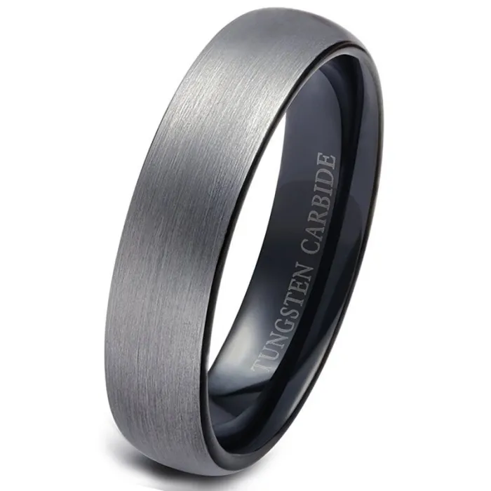 Wolframkarbidring - svart