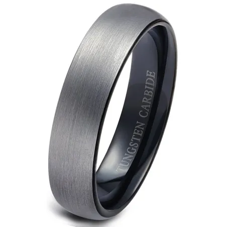 Wolframkarbidring - svart