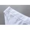 Sexy Dessous-Set - kurzes Top - Schlüpfer - COME HERE DADDY PLEASE Schriftzug