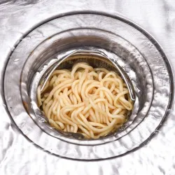 Crépine de vidange d'évier de cuisine - filtre anti-colmatage - avec poignée - acier inoxydable