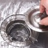 Abflusssieb für Küchenspüle - Verstopfungsfilter - mit Griff - Edelstahl