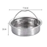 Crépine de vidange d'évier de cuisine - filtre anti-colmatage - avec poignée - acier inoxydable