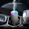 Mini humidificateur d'air - diffuseur d'huiles essentielles - LED - USB