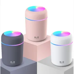 Mini luchtbevochtiger - etherische olie diffuser - LED - USBLuchtbevochtigers