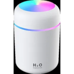Mini humidificateur d'air - diffuseur d'huiles essentielles - LED - USB