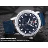 Naviforce - lær Quartz klokke - lysende