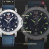 Naviforce - leather Quartz watch - luminousWatches