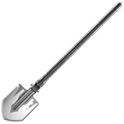 Multifunksjon sammenleggbar spade - aluminium - militær - overlevelse