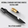 Multifunksjon sammenleggbar spade - aluminium - militær - overlevelse