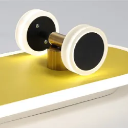 Moderne LED-Deckenleuchte - Skateboard