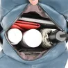 Sac à bandoulière multifonctionnel - sac à dos - fermetures éclair antivol