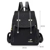 MochilasMochila multifunción de piel - bandolera - gran capacidad