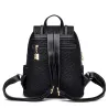 Mochila de couro multifuncional - bolsa de ombro - grande capacidade