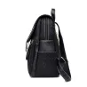 Mochila de couro multifuncional - bolsa de ombro - grande capacidade