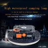 Luces & IluminaciónLámpara LED magnética portátil - luz de camping - linterna colgante - resistente al agua