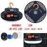 Portable magnetic LED lamp - camping light - hanging lantern - waterproofLights & lighting