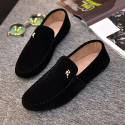 Elegante slip on loafers - sort