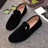 Elegante slip on loafers - svart