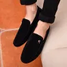 Elegante slip on loafers - sort
