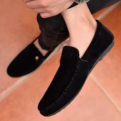 Elegante slip on loafers - sort