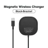 Magnetisk trådløs oplader - hurtig opladning - med beslag - USB C - til IPhone 12 Pro / Samsung
