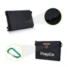 25W solcellepanel - sammenleggbar lader - USB - vanntett - for smarttelefoner