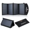 Panneau solaire 25W - chargeur pliable - USB - étanche - pour Smartphones