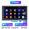 Din 2Autorradio Android 10 QLED - 8GB-128GB - Bluetooth - AI - 8-core - CarPlay - 4G